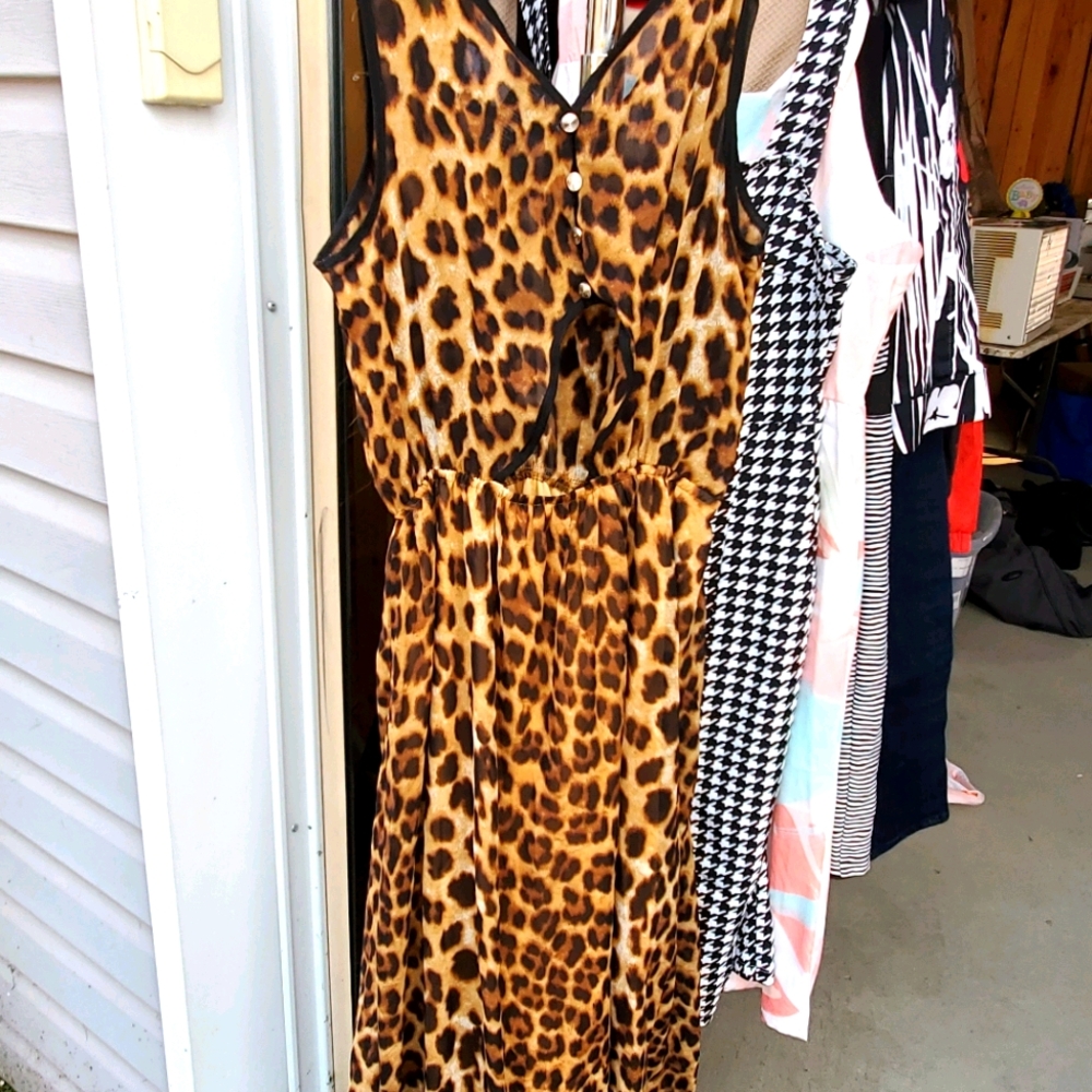 Leopard Print Dress